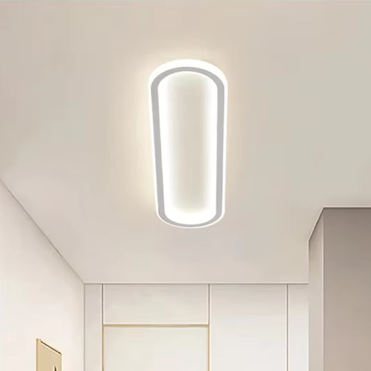 Tind - Ovale LED Plafondlamp Minimalistisch Modern