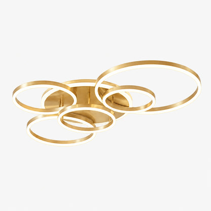 Ovea - Minimalistische LED Plafondlamp Ringen