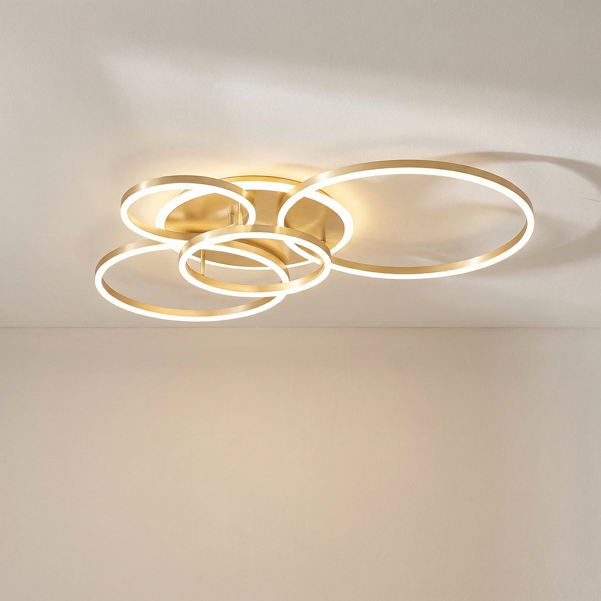 Ovea - Minimalistische LED Plafondlamp Ringen