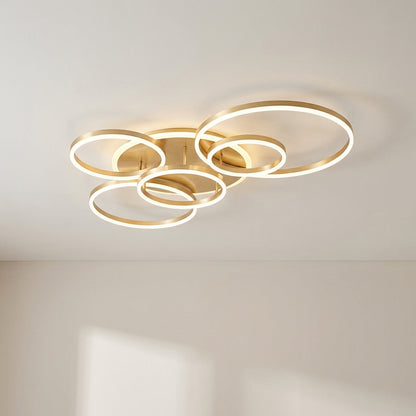 Ovea - Minimalistische LED Plafondlamp Ringen