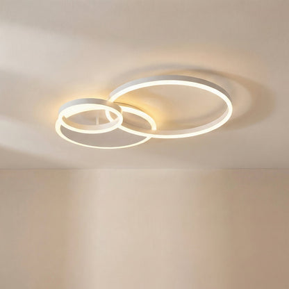 Ovea - Minimalistische LED Plafondlamp Ringen