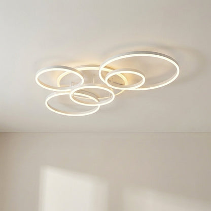 Ovea - Minimalistische LED Plafondlamp Ringen