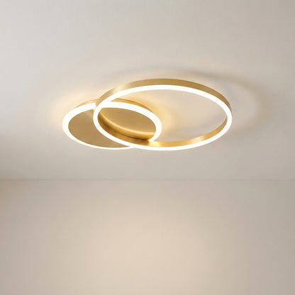 Ovea - Minimalistische LED Plafondlamp Ringen