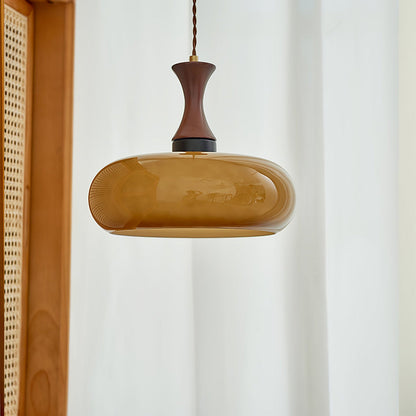 Aika - Retro Glazen Hanglamp