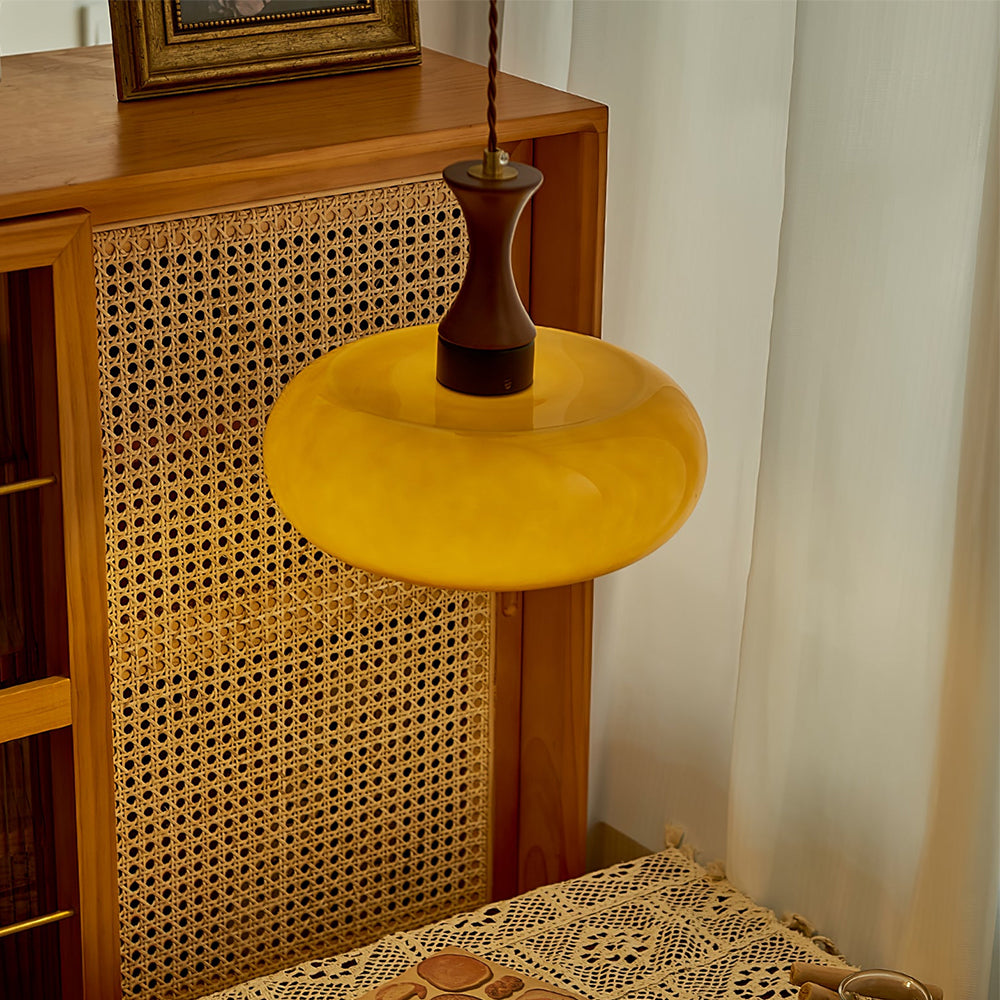 Aika - Retro Glazen Hanglamp