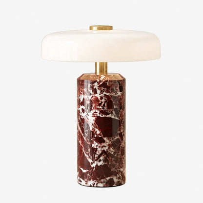 Sigrun - Marmeren Tafellamp Opaalglas