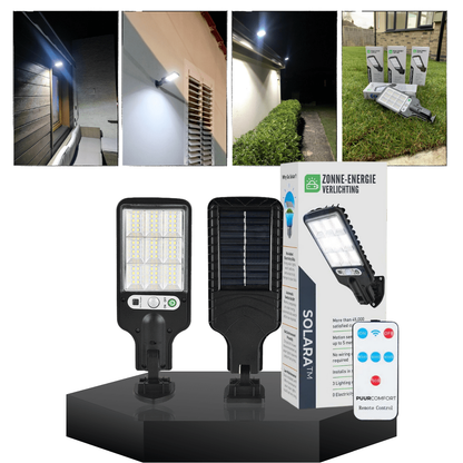 Solara - LED Lamp Zonne-Energie voor Buitenverlichting