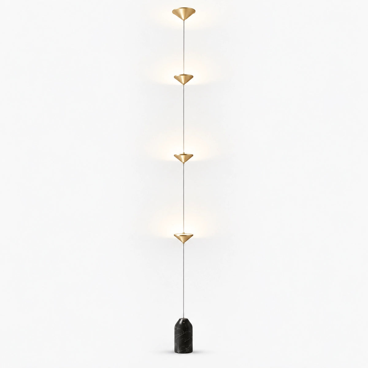 Spira - Minimalistische Vloerlamp LED Lichtpunten