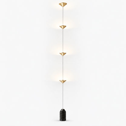 Spira - Minimalistische Vloerlamp LED Lichtpunten