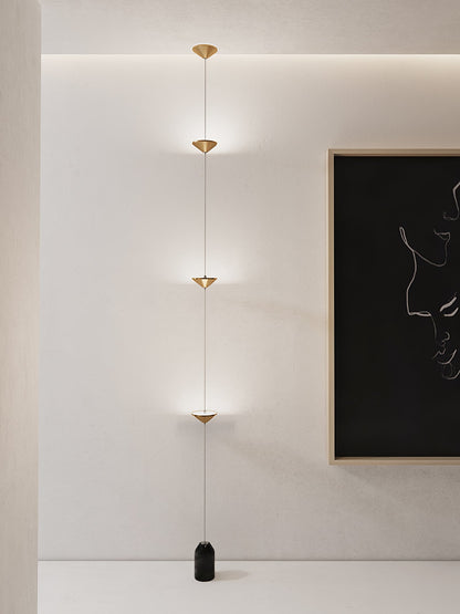 Spira - Minimalistische Vloerlamp LED Lichtpunten