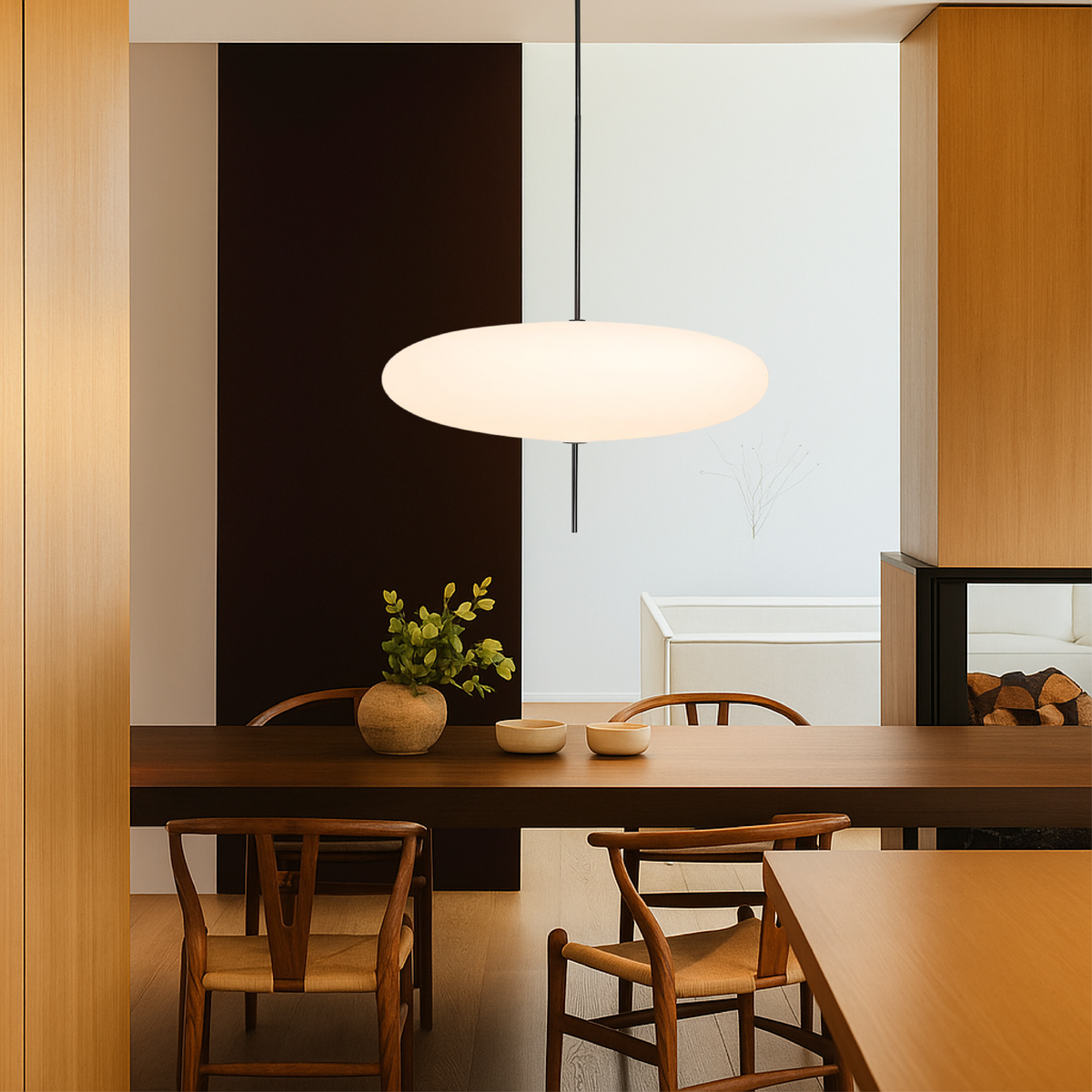 Sunna - Ronde Hanglamp Modern