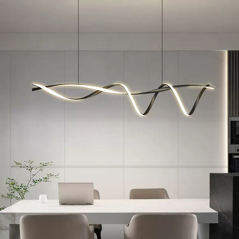 Vanja - Moderne LED Hanglamp Lineair Golvend
