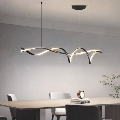 Vanja - Moderne LED Hanglamp Lineair Golvend