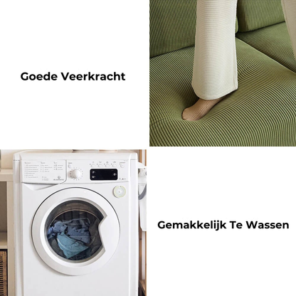 Vika - Elastische Bankhoes Voor Losse Kussens