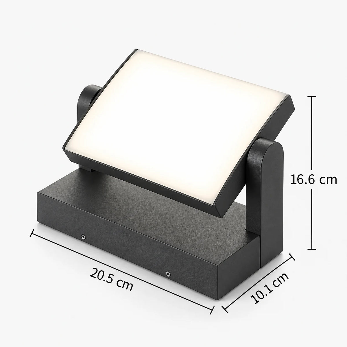 Vrida - Moderne Aluminium Buitenlamp Draaibaar LED