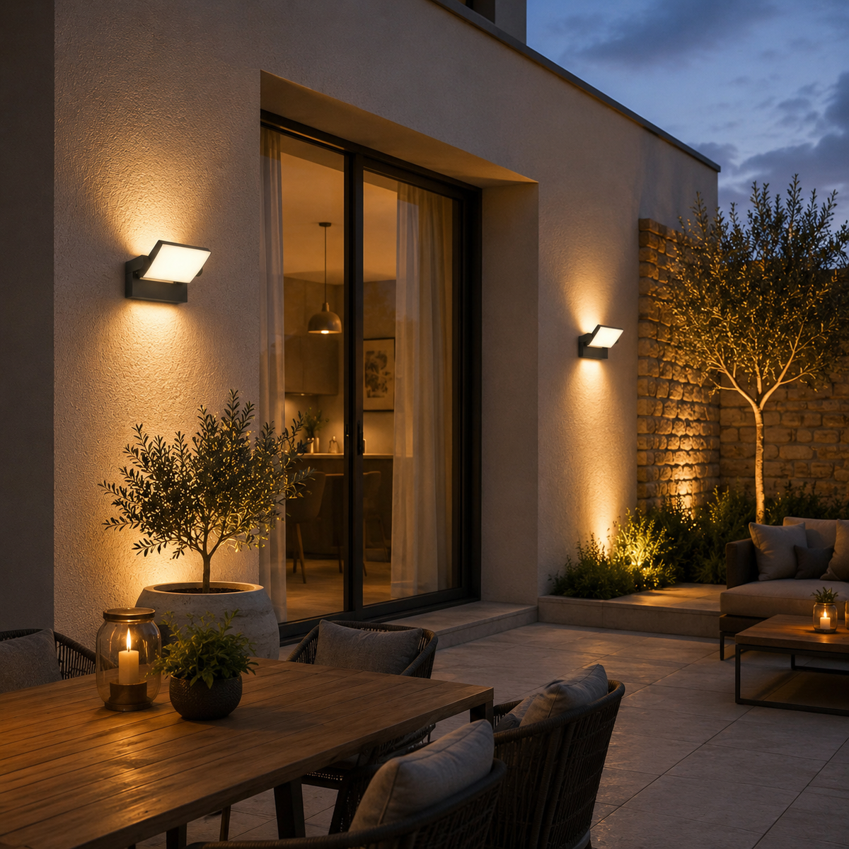 Vrida - Moderne Aluminium Buitenlamp Draaibaar LED