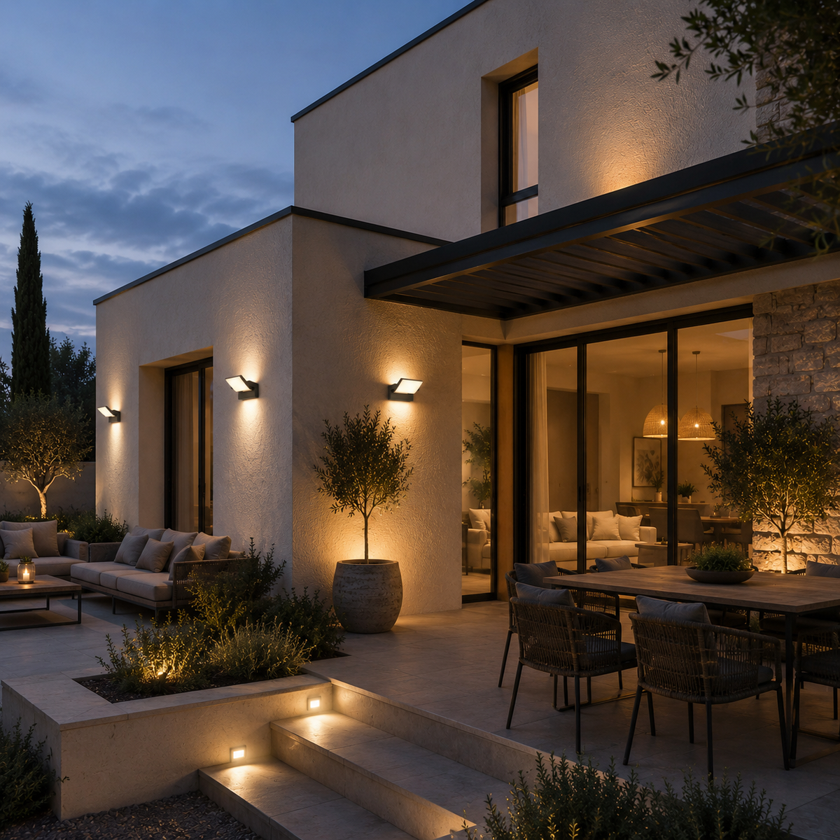 Vrida - Moderne Aluminium Buitenlamp Draaibaar LED